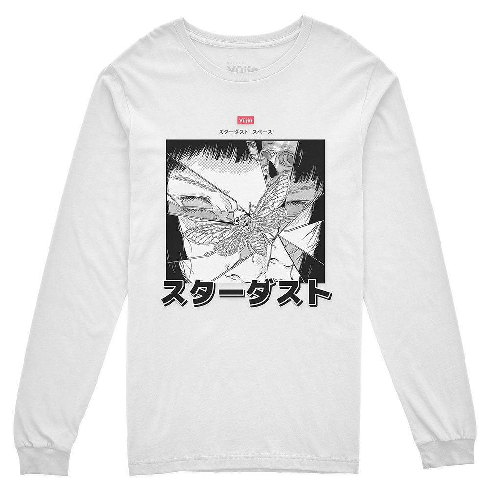 Camiseta de manga larga con espejo roto