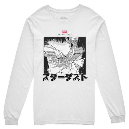 Camiseta de manga larga con espejo roto