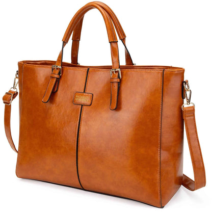 Julia Rustic Vegan Leather Weekender Duffel Bag