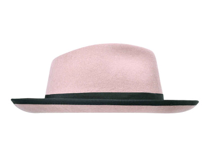 Classic Wool Felt Fedora Hat for Men Heritage