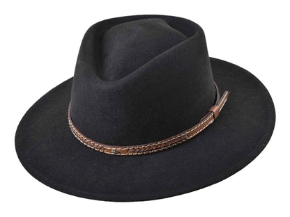 Outdoor Merino Wool Felt Hat Rider