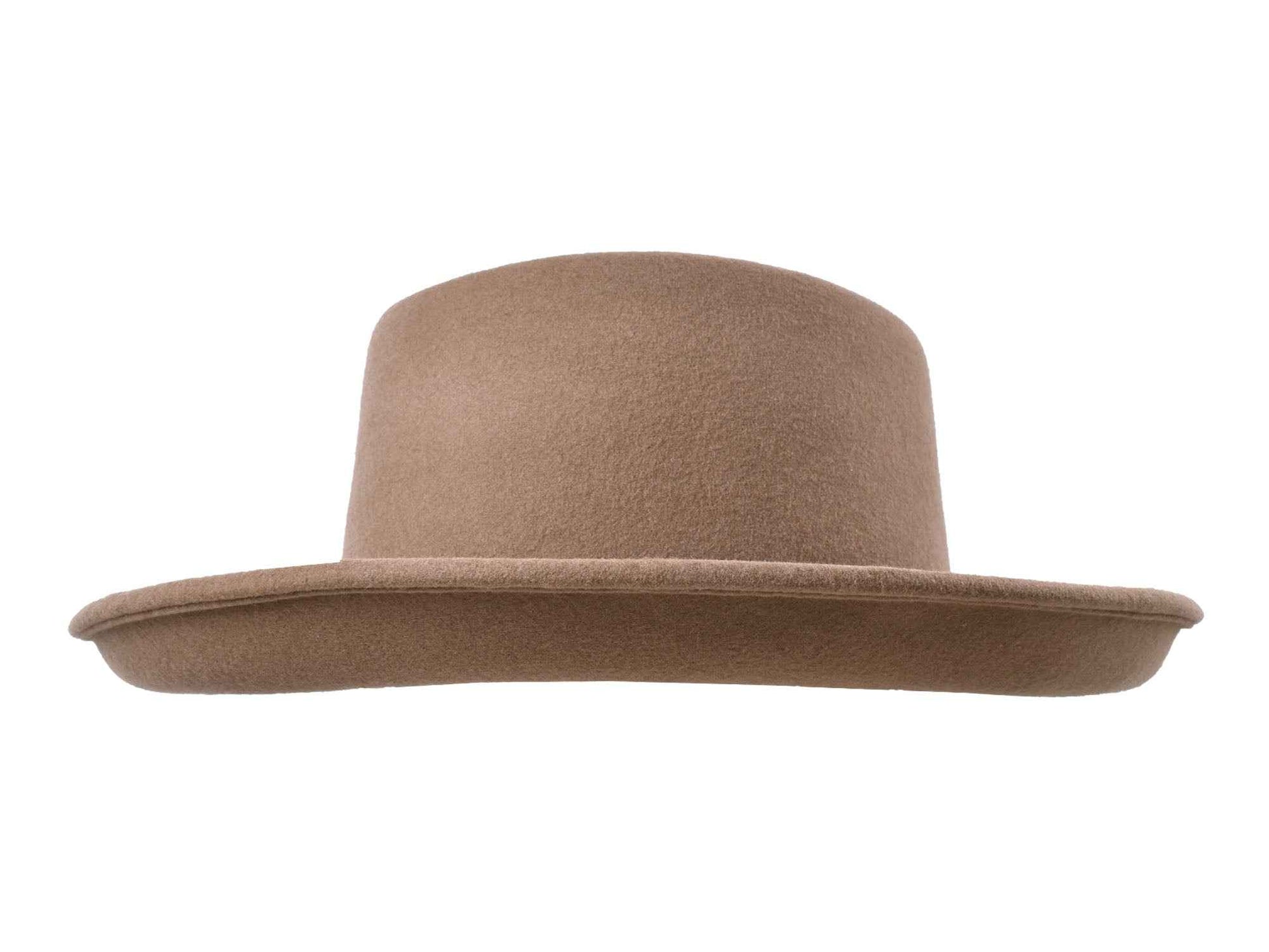 Outdoor Merino wool felt hat Rust