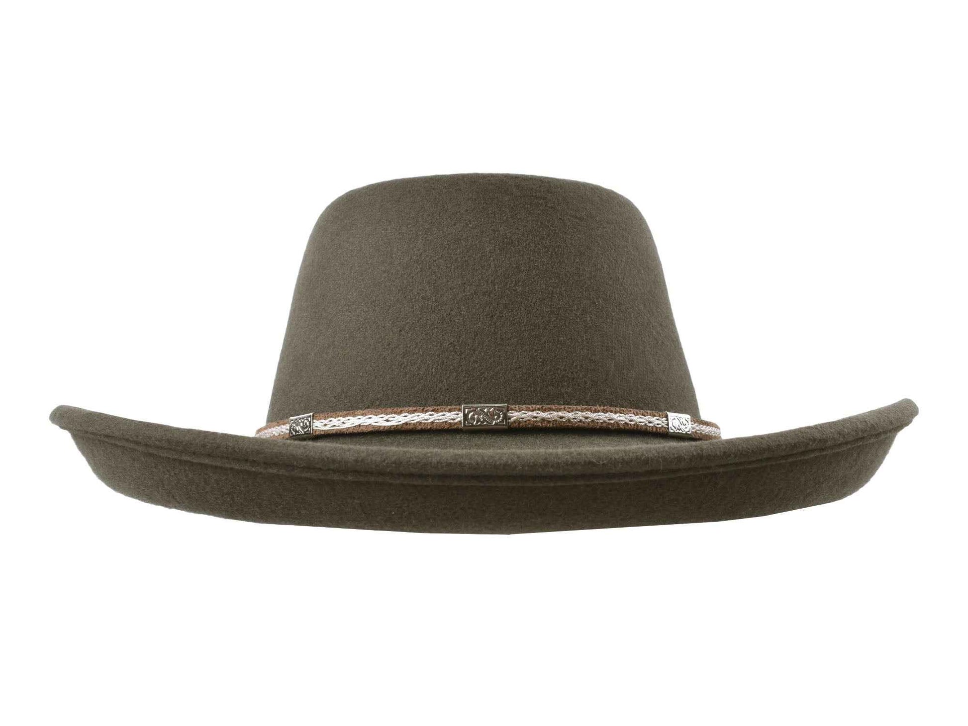 Outdoor Merino wool felt hat Rust