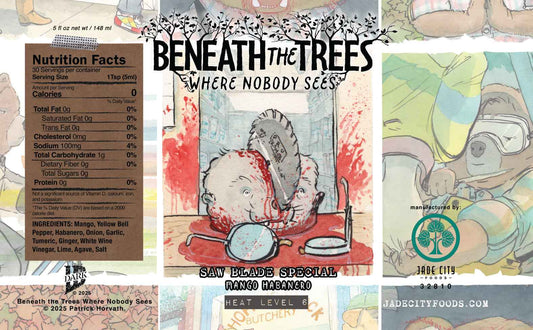 Saw Blade Special : Mango Habanero Sauce