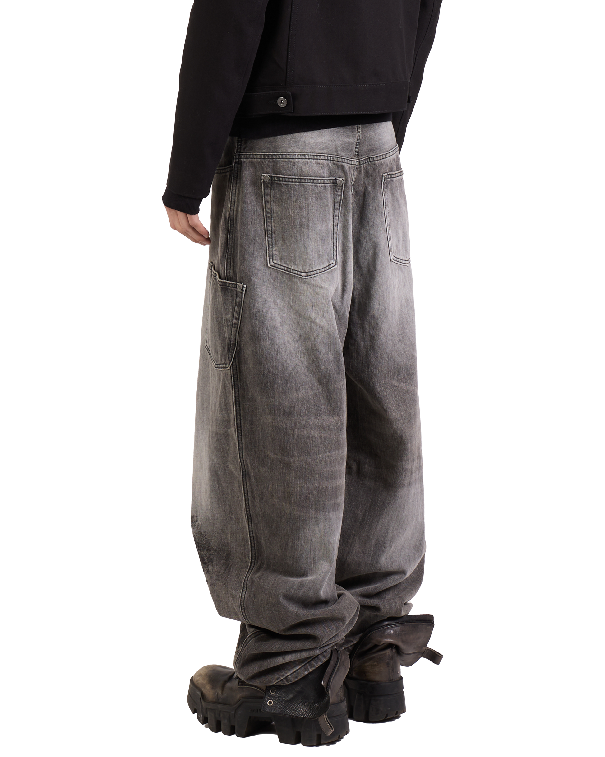 CHEETAH PRINT BOMBER DENIM