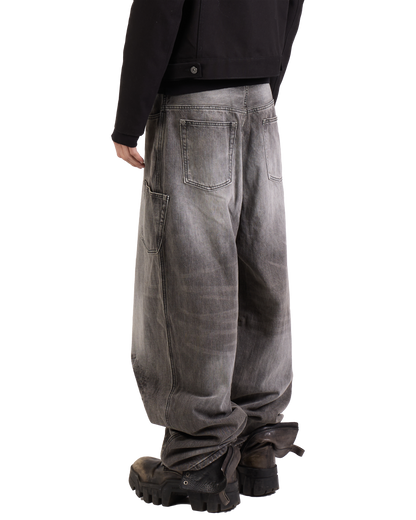 CHEETAH PRINT BOMBER DENIM