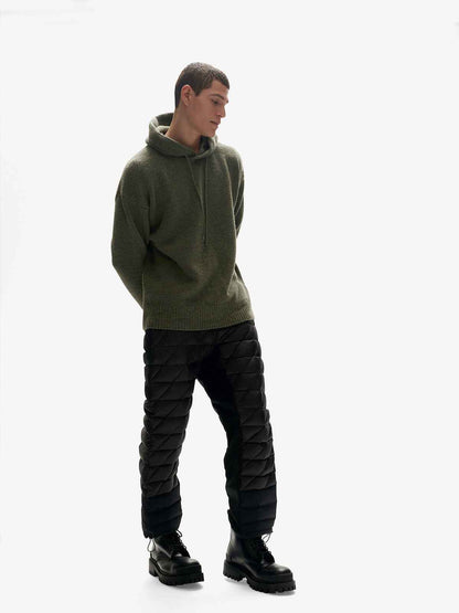 Hybrid Down Sweatpant - Black