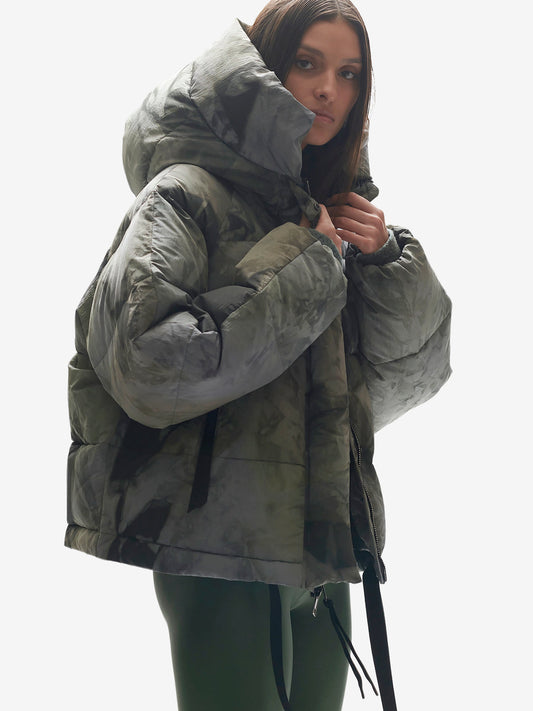 Short Down Puffer - Rekall Tie