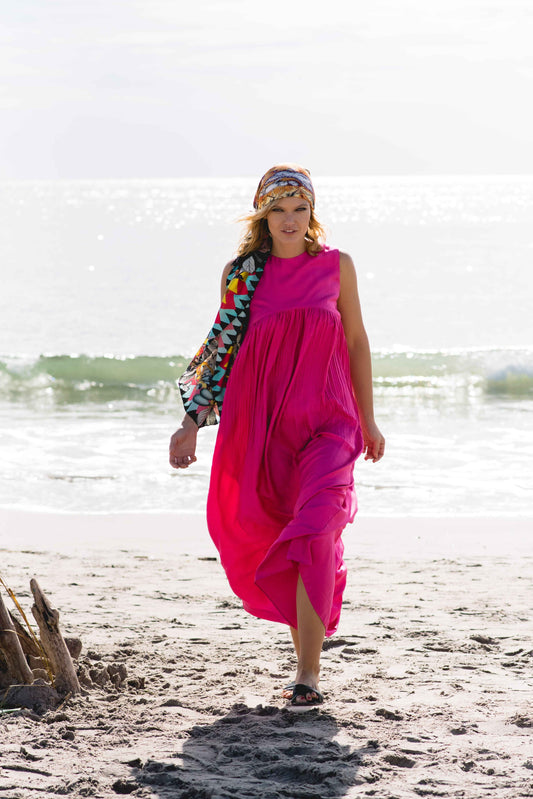 Romane Maxi Pink Dress