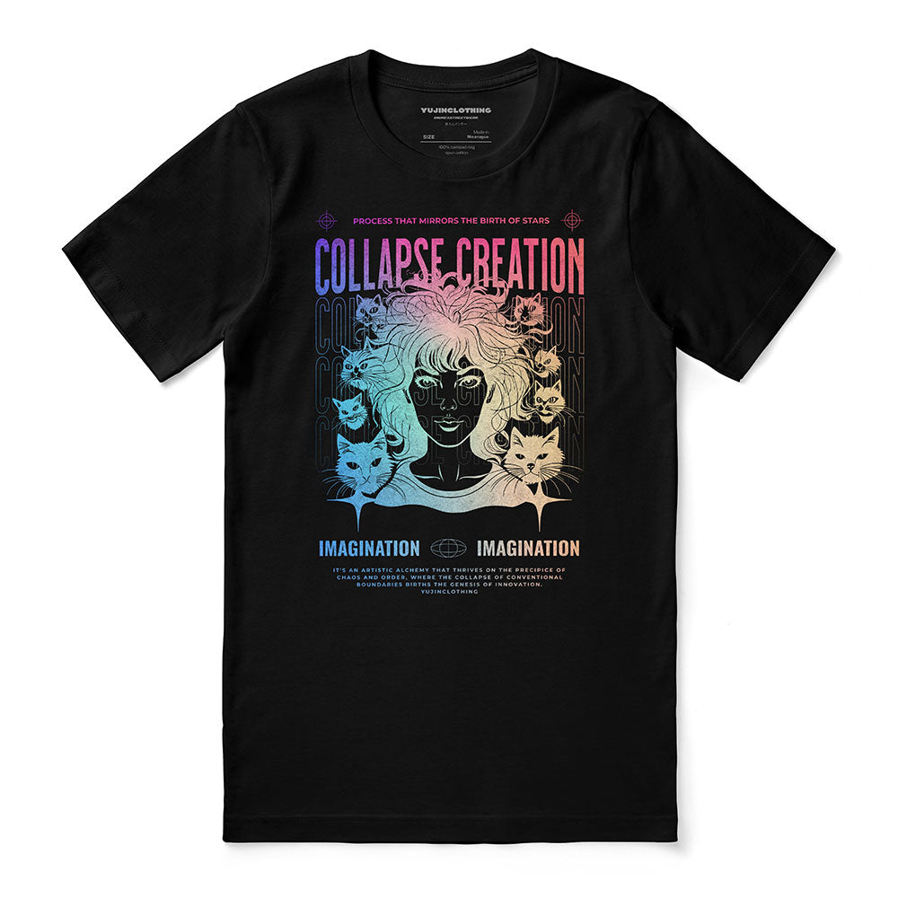 Collapse Creation Cat T-Shirt