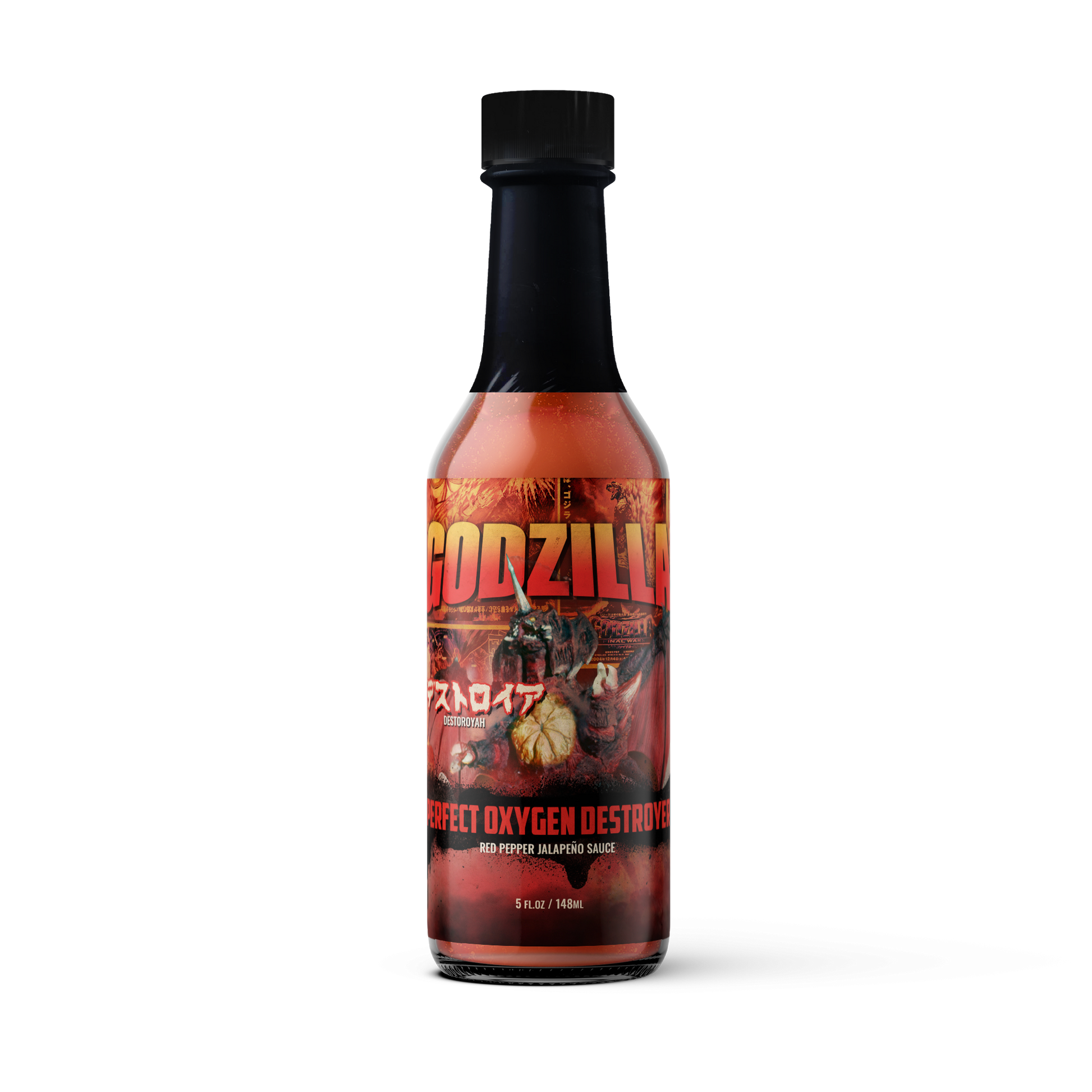 Destoroyah's Perfect Oxygen Destroyer : Red Pepper Jalapeño Sauce