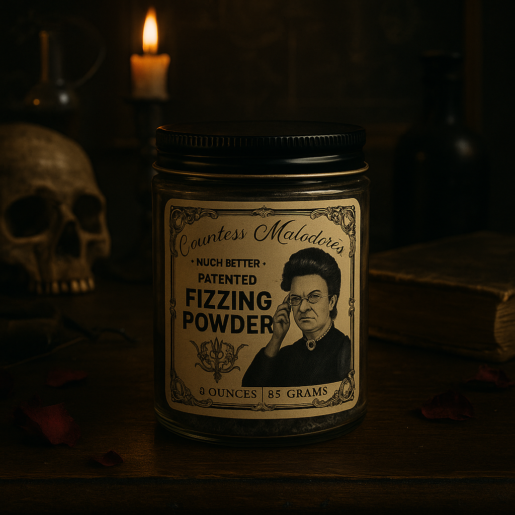 Countess Malodoré’s •MUCH BETTER• Patented Fizzing Powder™ - Lolomo!