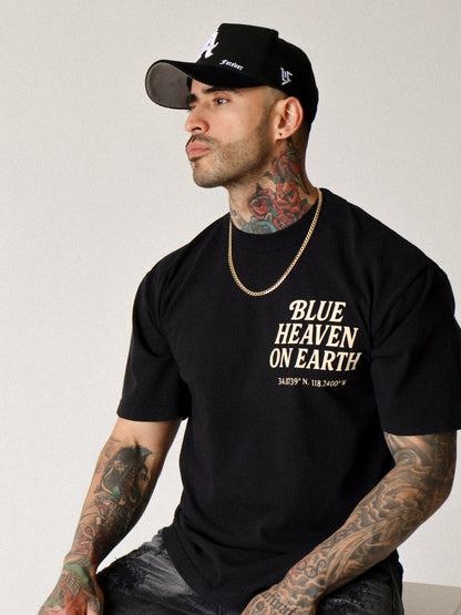 Black - Blue Heaven Tee