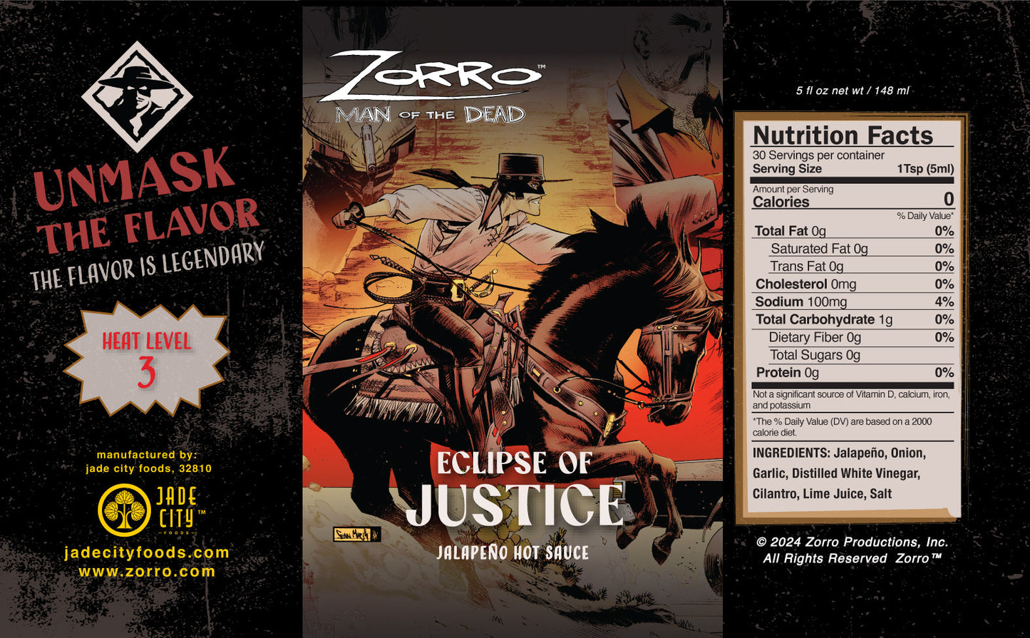 Eclipse of Justice : Jalapeño Hot Sauce