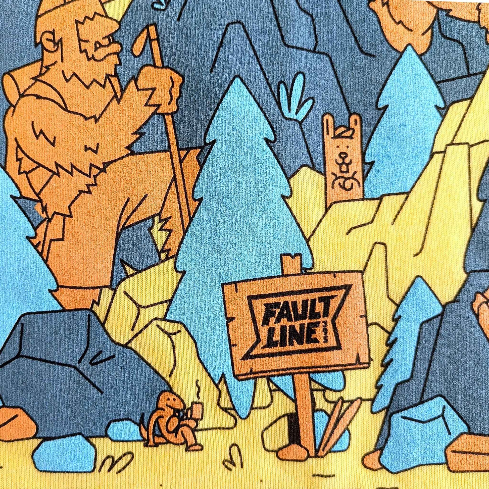 Women's Wild Friends Tee - Lemon