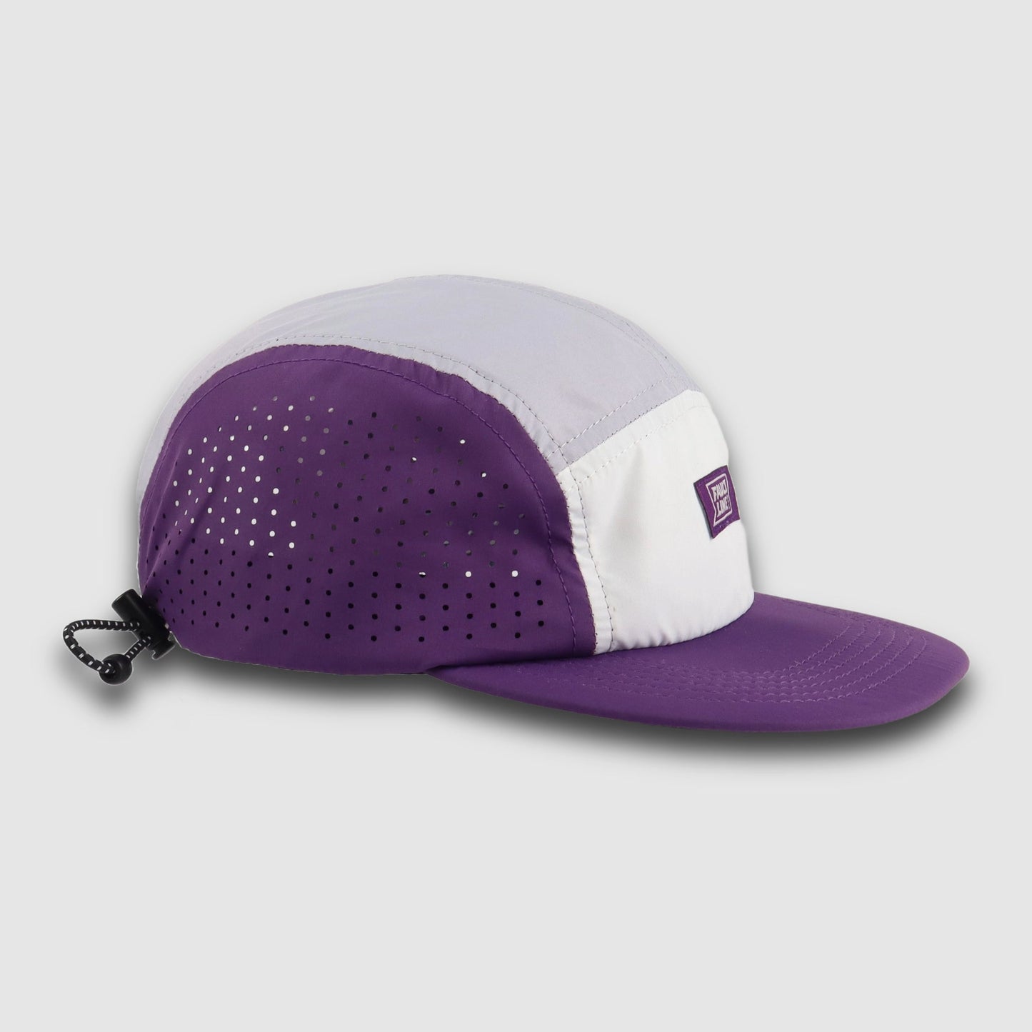 Sombrero plegable de 5 paneles - Morado/Gris 