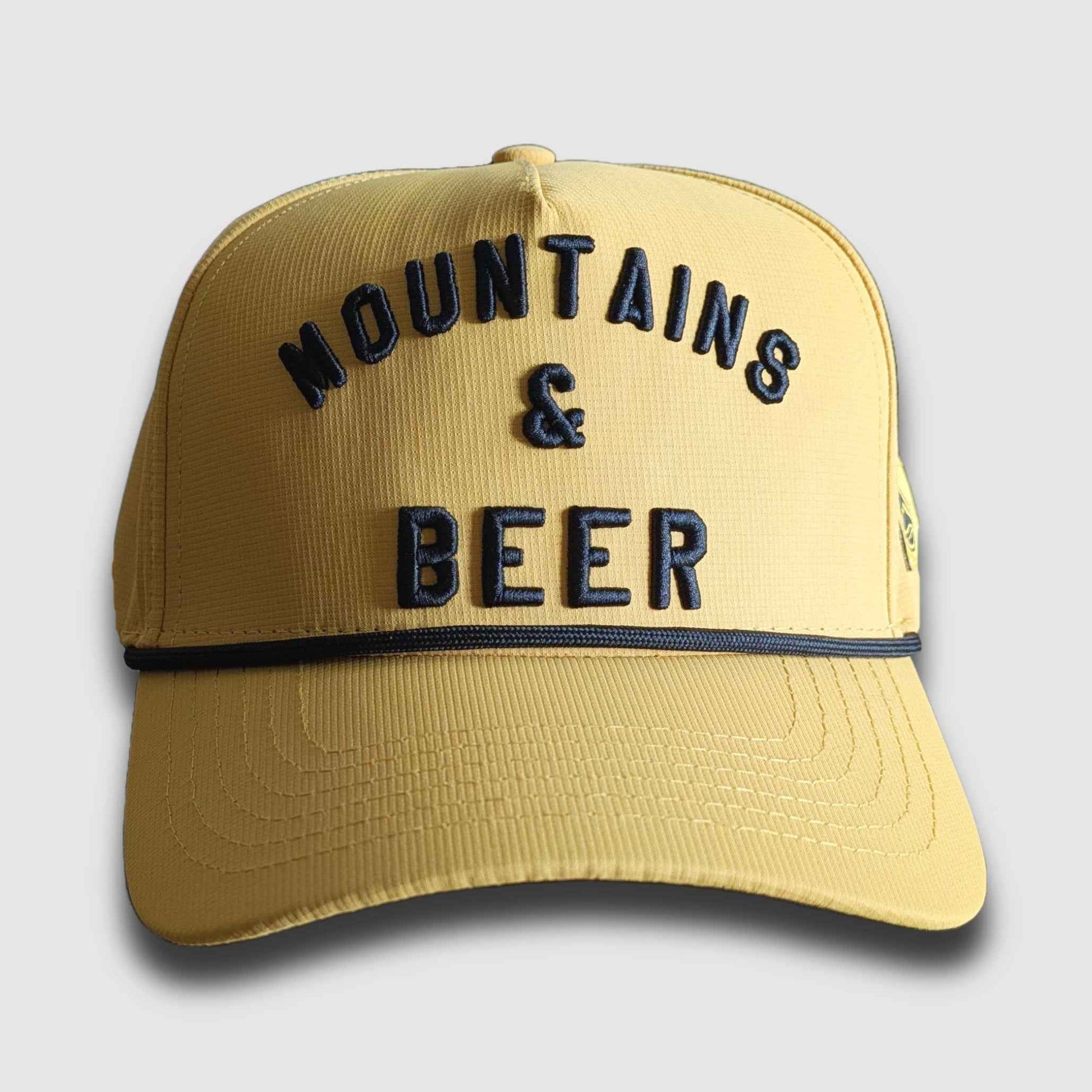 F395 x Distant Brewing Mountains & Beer Snapback - Dijon
