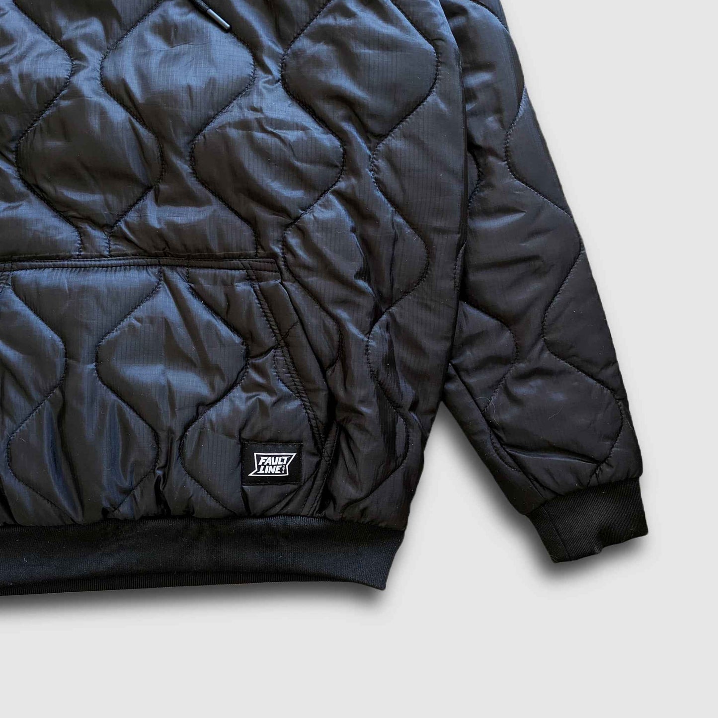 Sherwin Puff Hoodie - Black