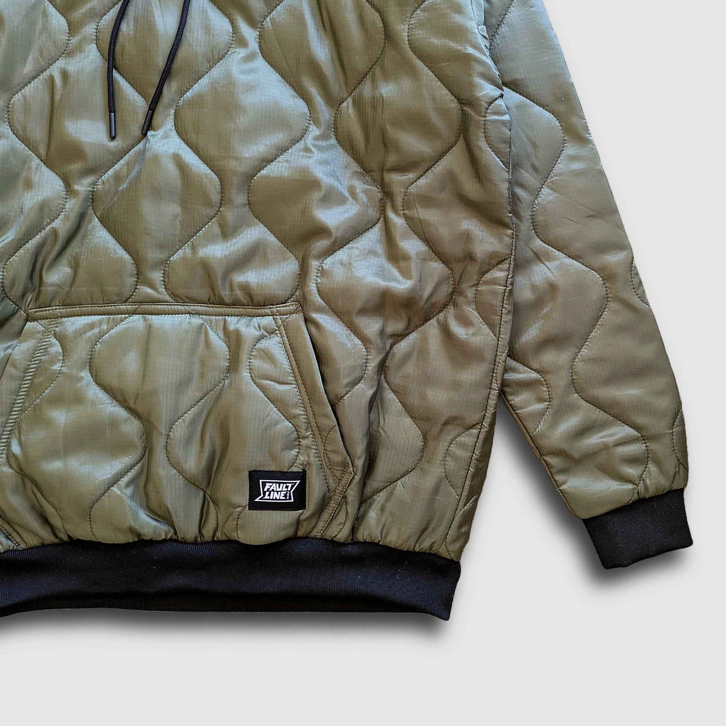 Sherwin Puff Hoodie - Olive
