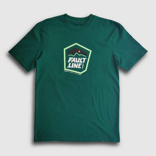 Sunset Tee - Forest Green