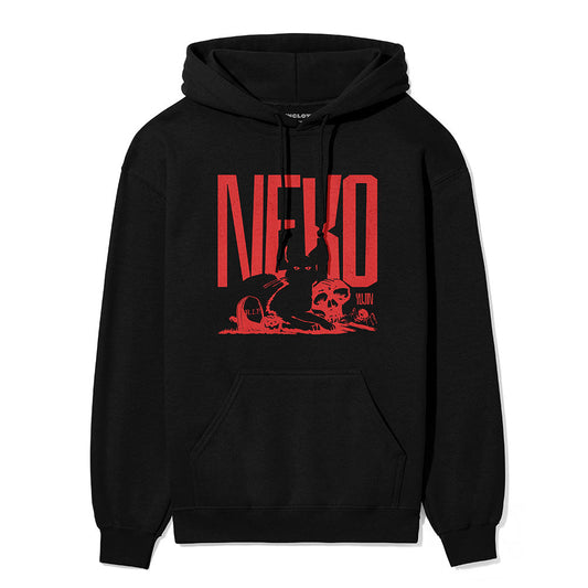 Sudadera con capucha de gato neko