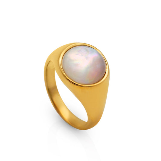 JULIENNE DENIAUD GOLD RING - Lolomo!
