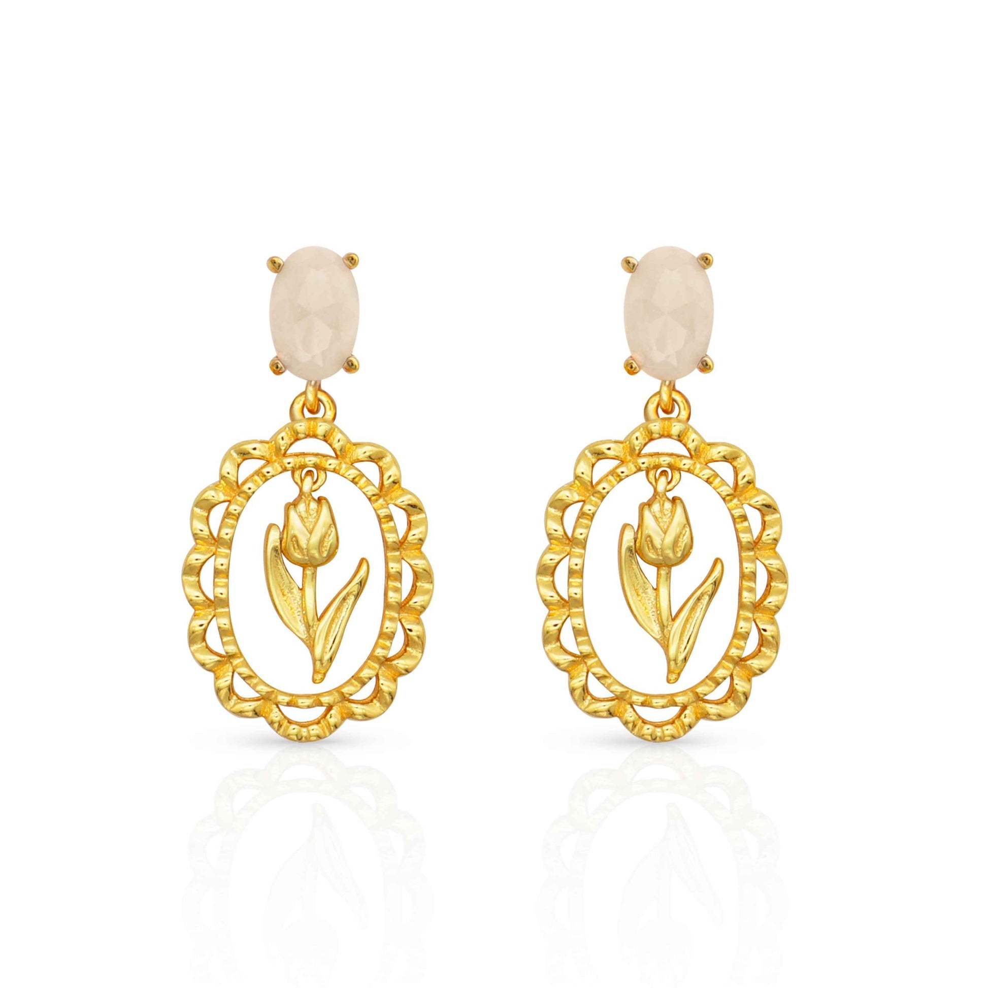 NARCISSE DAINITY 18K EARRINGS