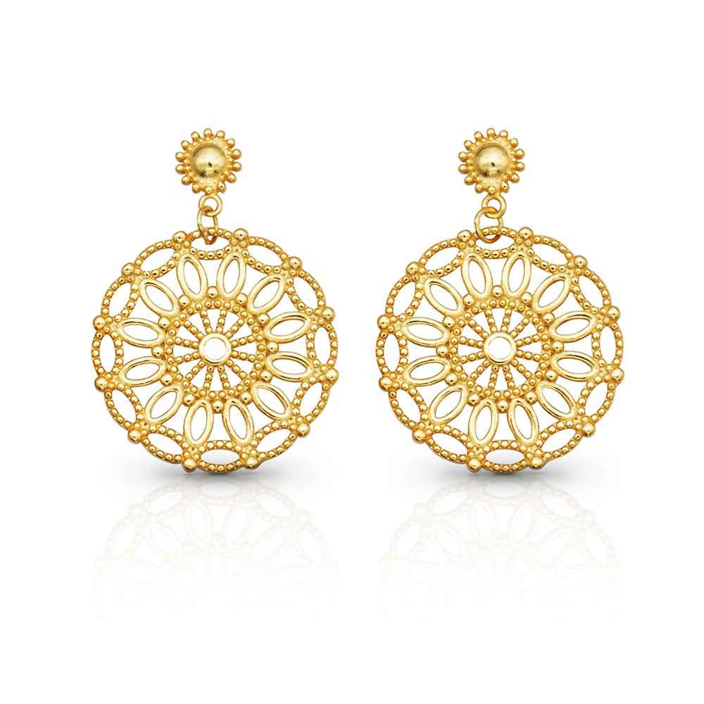 MADELLYNN GOLD EARRINGS