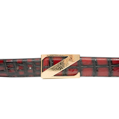 Handcrafted Alligator Leather Belts DVG134
