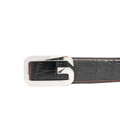 Handcrafted Alligator Leather Belts DVG19