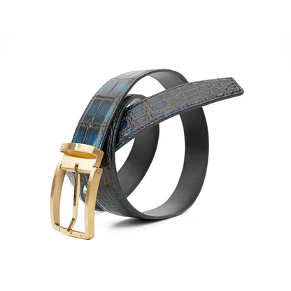 Handcrafted Alligator Leather Belts DVG298