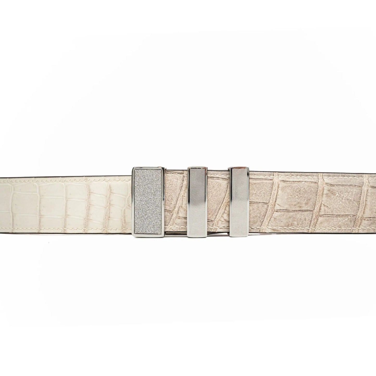 Handcrafted Alligator Leather Belts DVG37