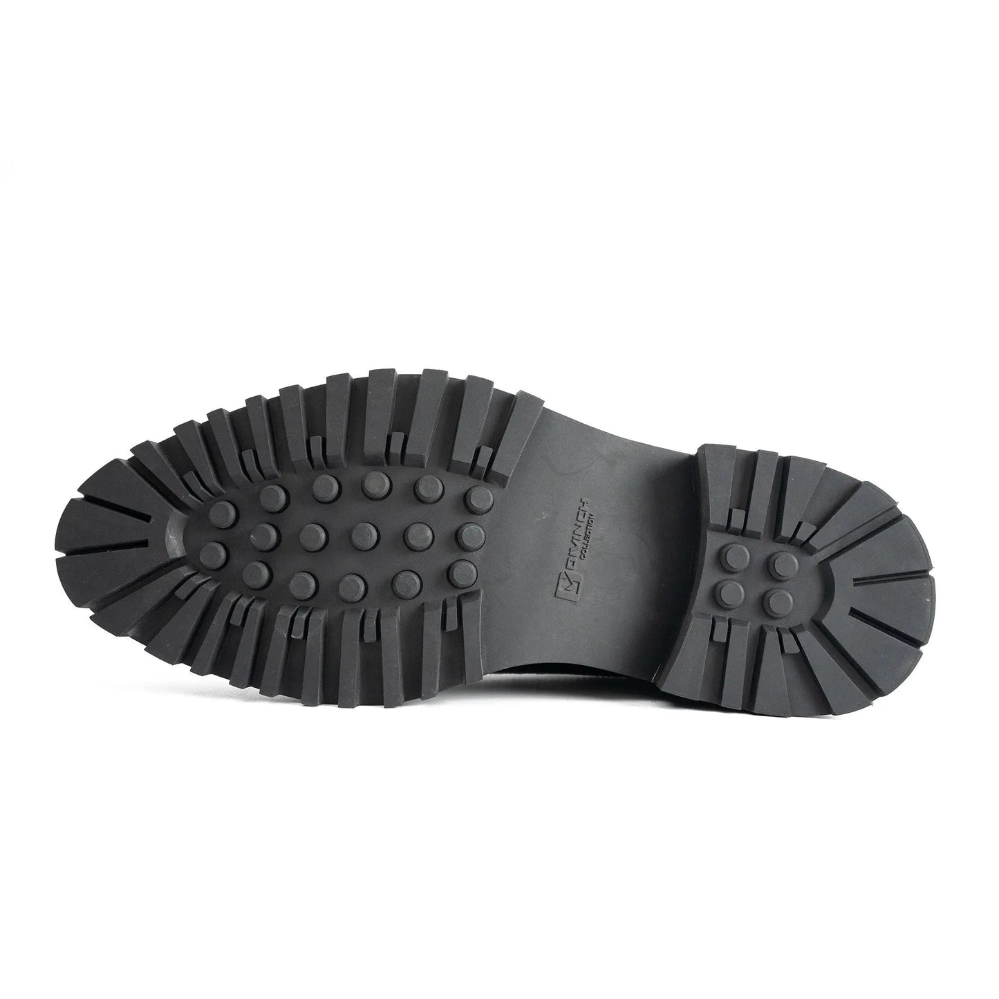 Handmade Chunky - sole Brogue Shoes Blue