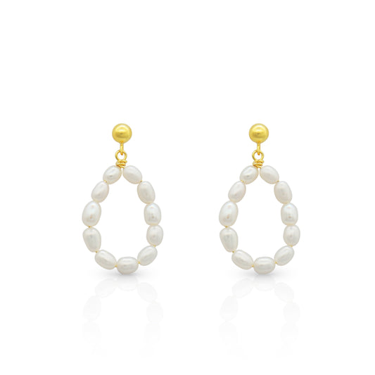 VALENTINE PEARL EARRINGS - Lolomo!