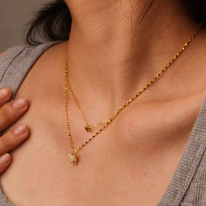 CHRISTIA BUTTERFLY NECKLACE