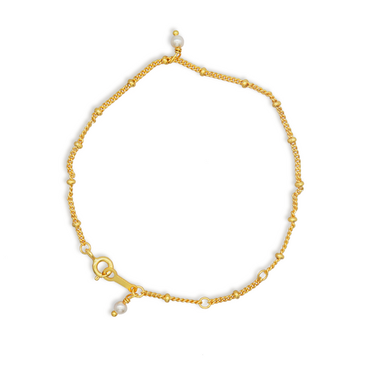 REBECCA 18K GOLD BRACELET - Lolomo!