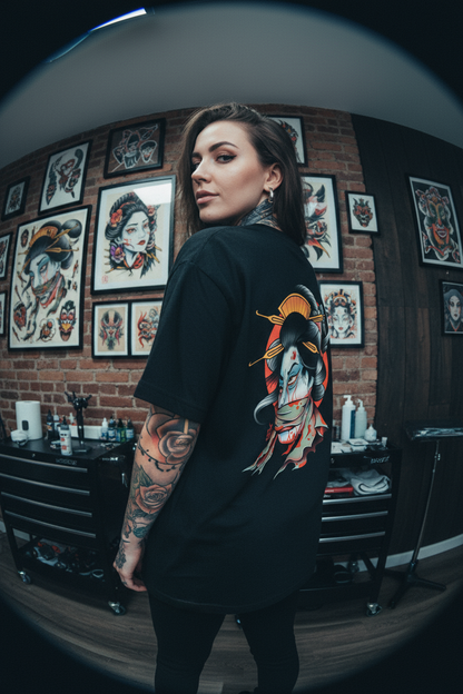 Namakubi Tattoo Tee | Ghost & Darkness Streetwear