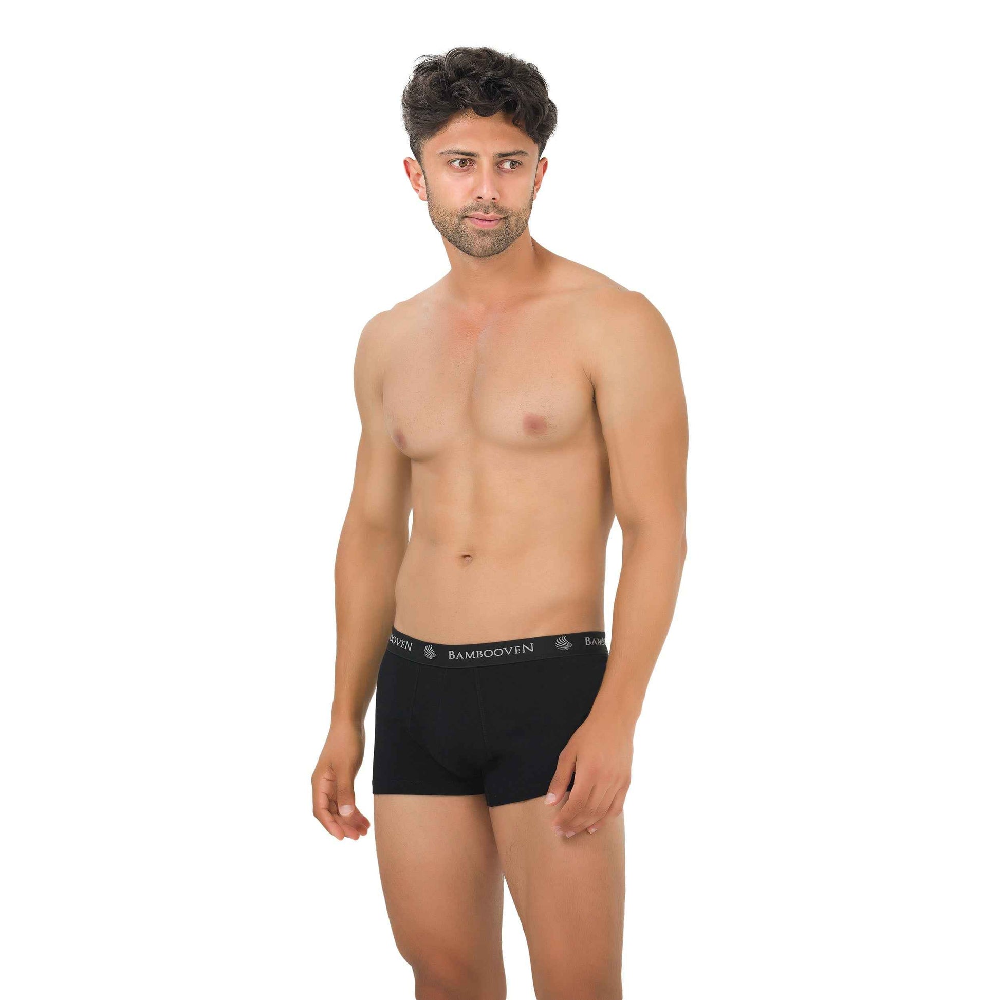 Men’s Bamboo Trunks with Pouch 4-Pack