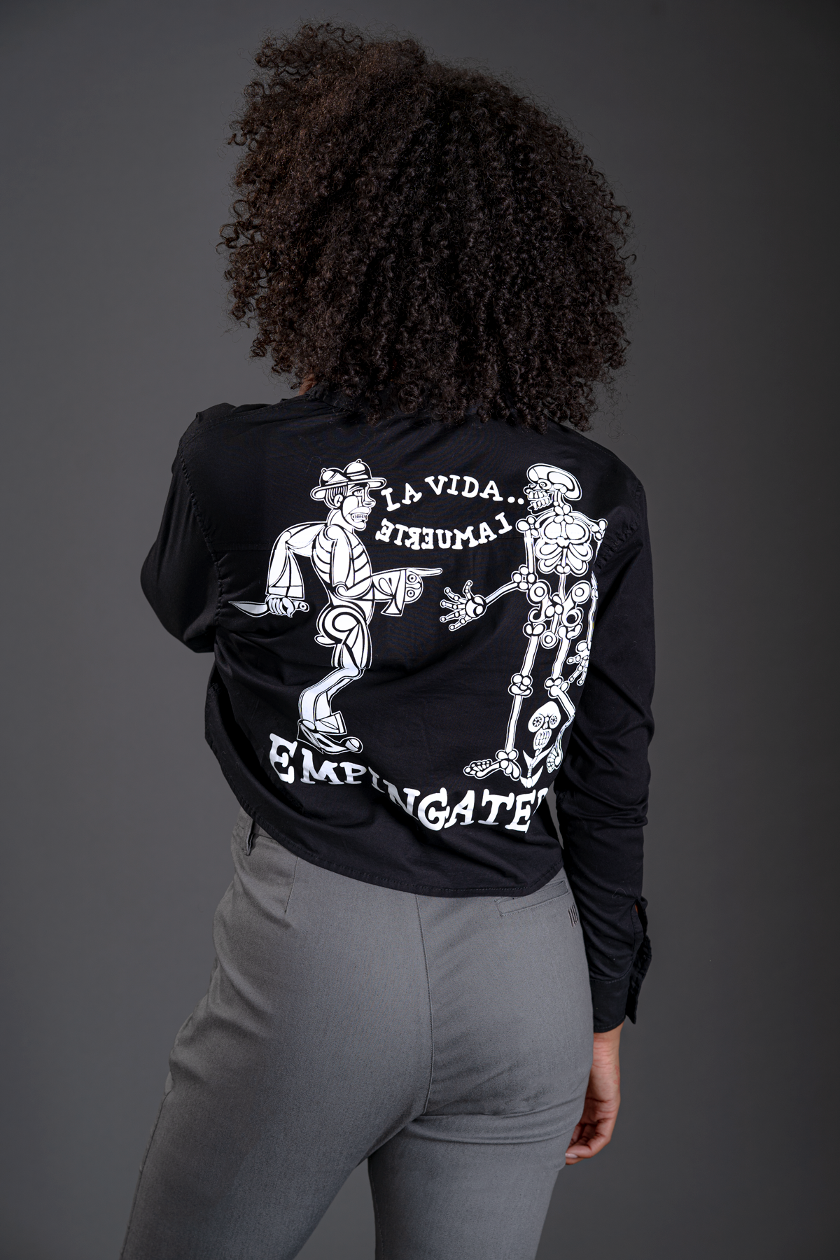 Empingated Midi Button-Up