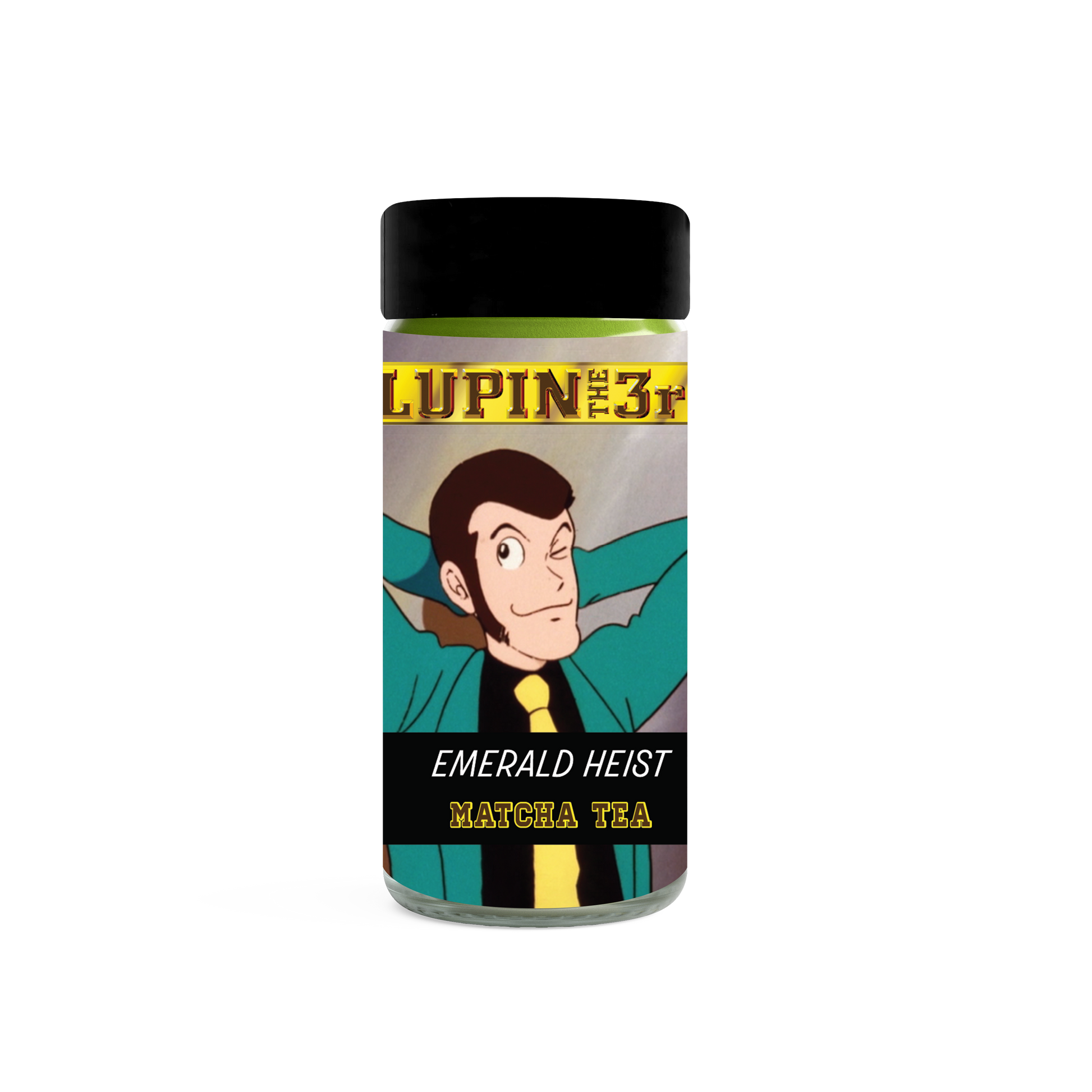 Emerald Heist Matcha Tea - Lolomo!