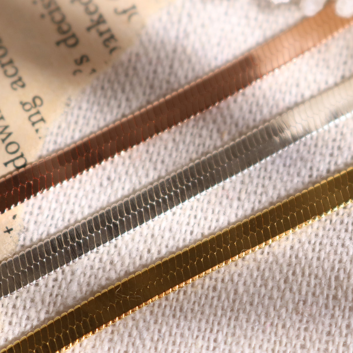 Snake chain necklace-1