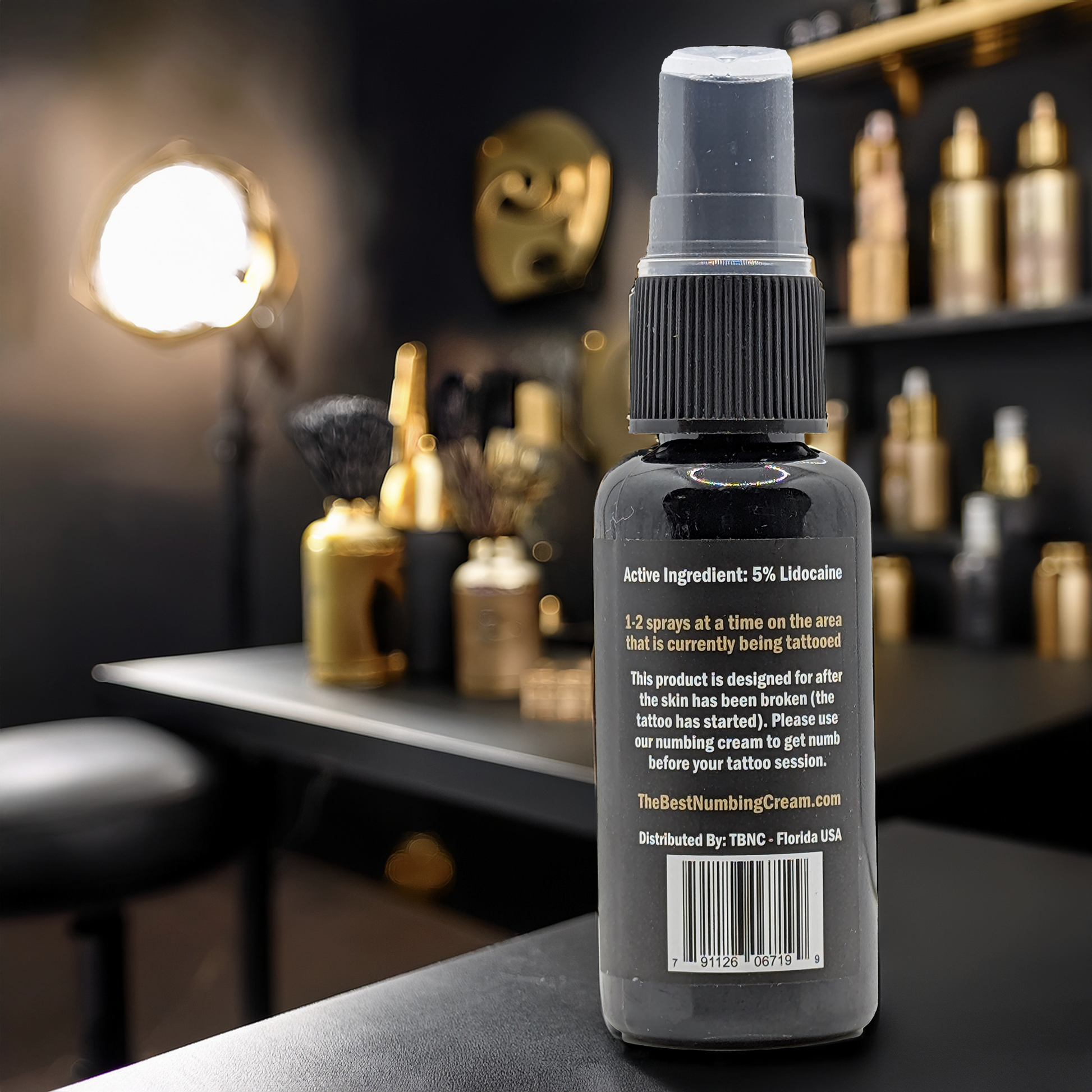Tattoo Numbing Spray - Mid Session - Lolomo!
