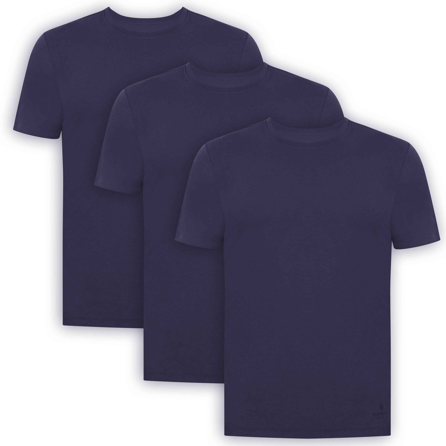 Men's Bamboo Crew Neck Undershirts (3-Pack)