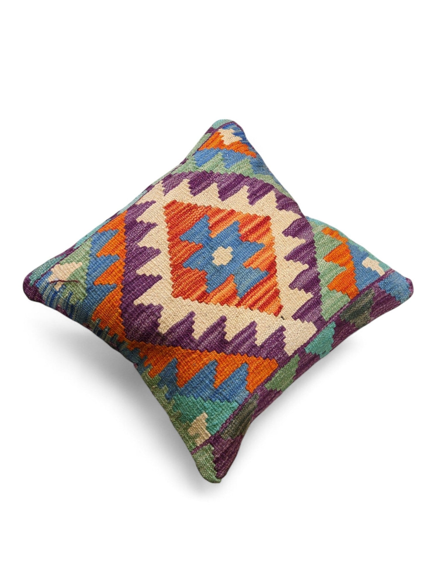 Afghan Kilim Cushion Cover - 45 x 45 cm