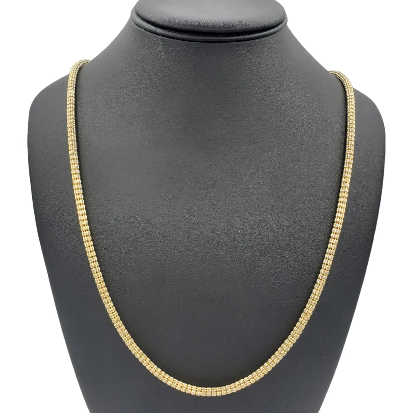 10K Gold- Ice Chain (Yellow Gold)