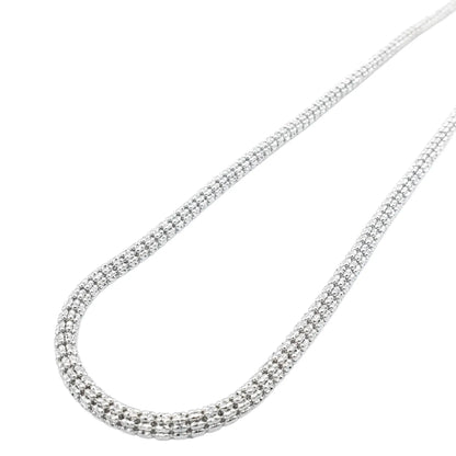 10K Gold- Ice Chain (White Gold)