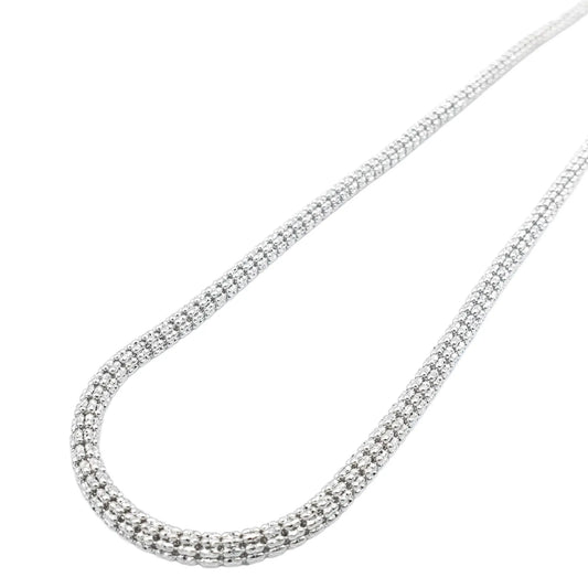 10K Gold- Ice Chain (White Gold)