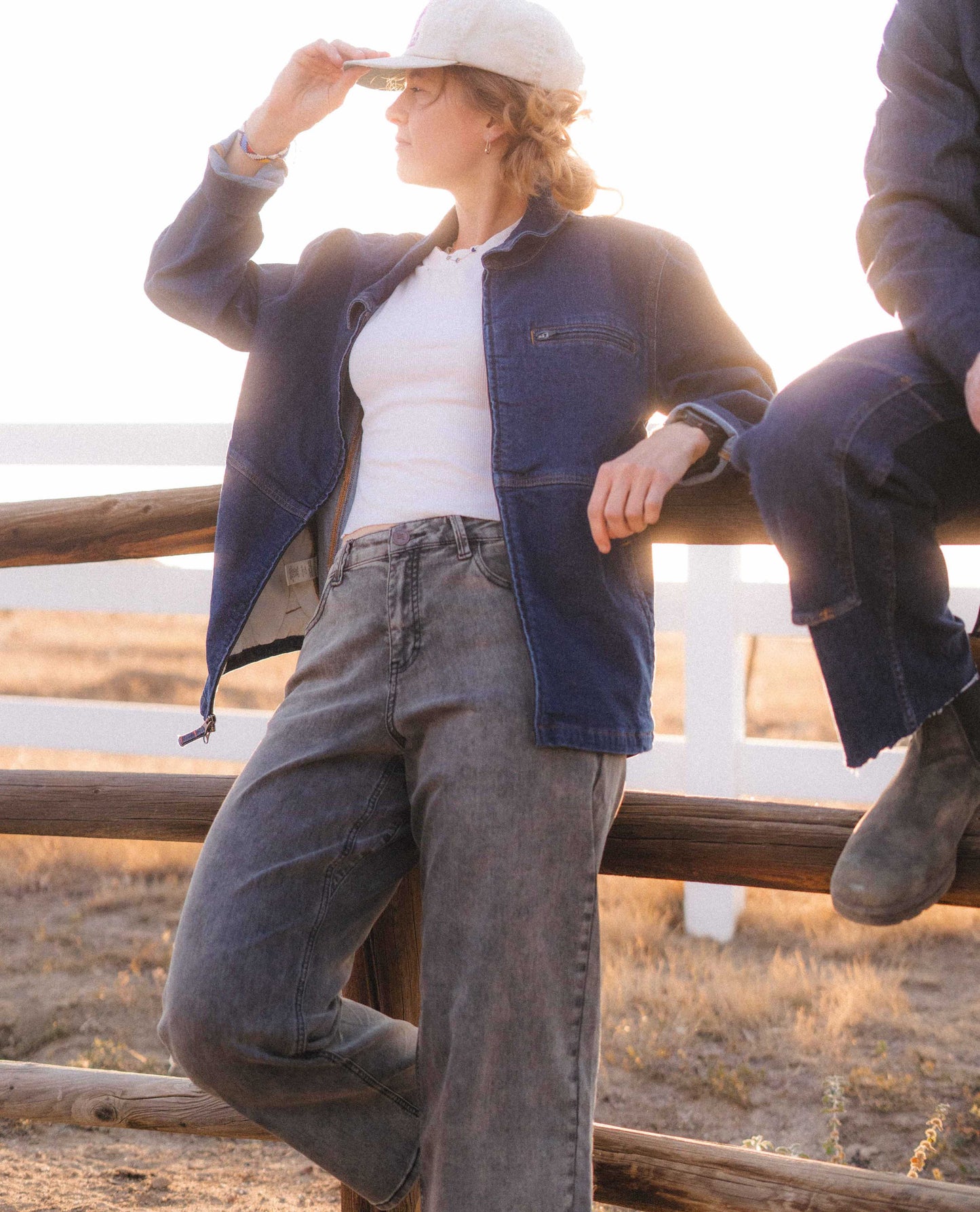 Denim Utility Jacket - Lolomo!