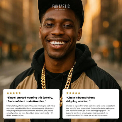 10K Gold- Moon Cut Chain