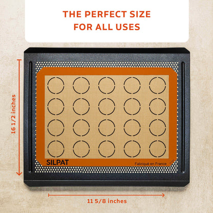 Esterilla para hornear macarrones Silpat 